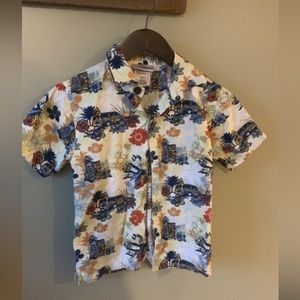 Boys Disney Hawaiian shirt